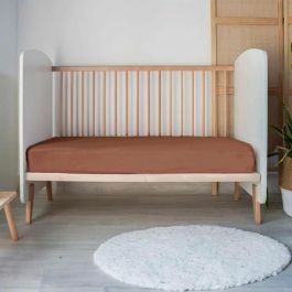 P'Tit Dodo PTI3700948341933 Sábana bajera ajustable Jersey 60 x 120 cm Tomette