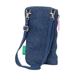 Monedero Benetton Denim Bolso para Móvil Azul