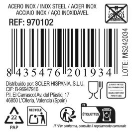 Quttin Fuente Oval Acero Inoxidable 35 cm