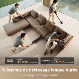 Dreame DRE6978515253874 Aspiradora y Mopa Dual H14 - 18k Pa - Aspiración Seco y Húmedo - Multisuperficie 5 en 1