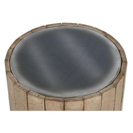 Mesita Auxiliar Alpino DKD Home Decor Natural 36 x 45 x 36 cm Mesita Auxiliar Alpino DKD Home Decor Natural 36 x 45 x 36 cm