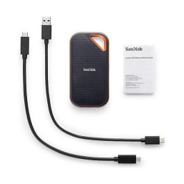 Sandisk Extreme PRO Portable 2TB USB 3.2 Gen2x2 SSD Disco Duro Externo Negro