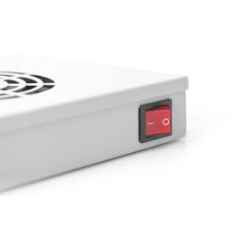 Digitus Unidad de ventilación 4 Ventiladores Gris 483mm (19") 552m³/h 5kg