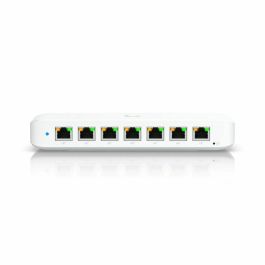 Ubiquiti Switch PoE Layer 2 con 8 Puertos RJ-45 GbE, 16 Gbps Capacidad de Conmutación, Diseño Compacto y Montaje Versátil