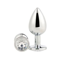 Plug Anal Dream Toys Gleaming Love Plateado