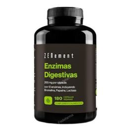 ZENEMENT Enzimas Digestivas 180 Vcaps. Fórmula Alta Concentración, Vegano, Sin Gluten ni Lactosa, Ayuda a la Digestión Precio: 24.6900005. SKU: B13N7P6JBC