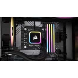 Memoria RAM - CORSAIR - Dominator Titanium RGB DDR5 - 32GB 2x16GB DIMM - 7200MT/s - Intel XMP 3.0 - 1.45V - Negro (CMP32GX5M2X7200C3 Memoria RAM - CORSAIR - Dominator Titanium RGB DDR5 - 32GB 2x16GB DIMM - 7200MT/s - Intel XMP 3.0 - 1.45V - Negro (CMP32GX5M2X7200C3