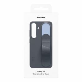 Samsung SAM1735460739992 Funda Galaxy S25 Blanca con Función Soporte y Correa Integrada