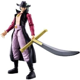 Bandai BAN3296580370535 Figura articulada Anime Heroes One Piece Dracule Mihawk Hawkeye 17 cm