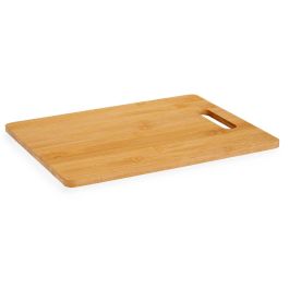 Kinvara Tabla de Cortar de Bambú Rectangular con Asa 30x23 cm (12 Unidades)