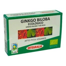 INTEGRALIA Ginkgo Biloba Forte Ecológico con Vid Roja para Circulación 60 Cápsulas Precio: 14.4999998. SKU: B1894TFZHW