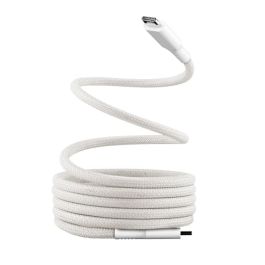 TNB Cable de funda magnetica USB-C a USB-C - 1.5m - White Precio: 15.59000058. SKU: B1JKJSLVP6