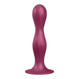 Satisfyer Dildo Double Ball-R Rumbly Kinetic Sensation Color Rojo