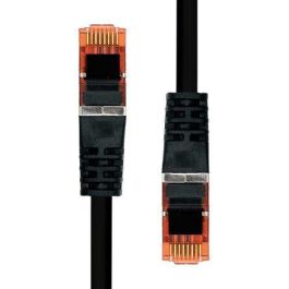 ProXtend Cable Ethernet CAT6 F/UTP CCA PVC Negro 30cm, AWG 26, con Protección EMI y Alivio de Tensión