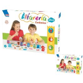 Falomir Juego Alfareria Plus Crea y Decora tus Diseños de Escayola para Niños +8 Años