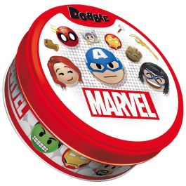 Asmodee Juego Dobble Marvel Dobmar01Es Tarjetas Juego de Mesa para Niños y Adultos +6 Años