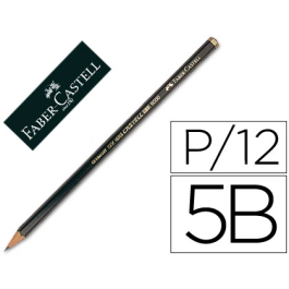 Faber Castell Lápiz de Grafito 9000 5B para Dibujar y Bocetar con Mina Resistente y Ecológico Precio: 12.99538548. SKU: S8421577