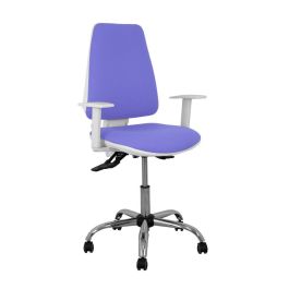 PIQUERAS Y CRESPO Silla Elche blanca asincro bali azul claro brazos regulables ruedas de parque Precio: 201.50000046. SKU: S5704197