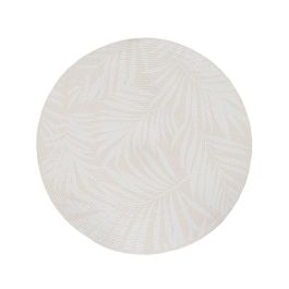 Alfombra Blanco Beige 90 x 90 x 0,5 cm Precio: 21.49999995. SKU: B14EZLBLH6