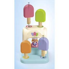 Playmobil Junior Parque Infantil Aventura con Noria y Cabina de Helados para Niños de 1 a 4 Años