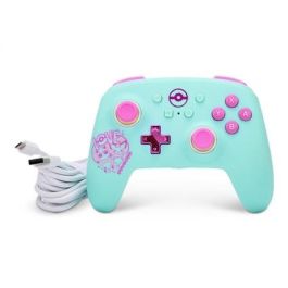 Power A Mando con Cable NSGP0146-01 Enhanced para Nintendo Switch, con Cable USB-C de 3 Metros