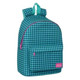 Mochila para Portátil Nait Nait Pata de gallo verde Verde 31 x 41 x 16 cm Precio: 17.5000001. SKU: B1DBMXT5JF