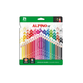 Alpino Lápices de Colores Up Mina Premium Caja 24 Unidades Colores Surtidos Alta Calidad Madera Diseño Moderno Precio: 6.69000046. SKU: B12894E4KQ