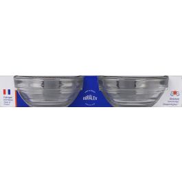 Duralex Set 4 Bols Apilables Transparentes 70cc Ø7.5x3cm (24 Cajas)