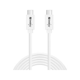 Sandberg USB-C to C USB 3.2 Gen 2 100W Cable de Carga Rápida y Transferencia de Datos 10 Gbps, 2 Metros
