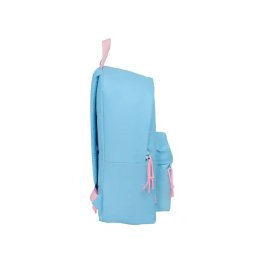 Mochila Escolar Lilo & Stitch Happy Celeste 33 x 42 x 15 cm