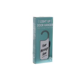 DKD Home Decor Decoración Luminosa LED Blanca de 3x21x7 cm | Funciona con 2 Pilas AA