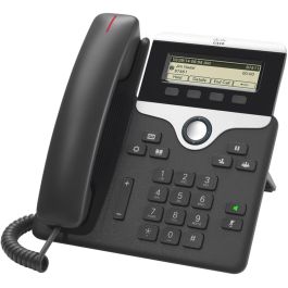 Cisco 7811 UC Phone, Teléfono IP 1 Línea con Pantalla LED 3.28", Conexión por Cable, Negro/Plata, PoE