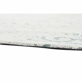 Alfombra Arabe DKD Home Decor Azul Blanco 200 x 1 x 200 cm