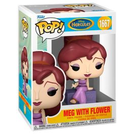 Funko POP Figura Disney Hercules Meg with Flower Vinilo