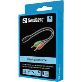 Sandberg Headset converter(mobile) to PC Sandberg Headset converter(mobile) to PC