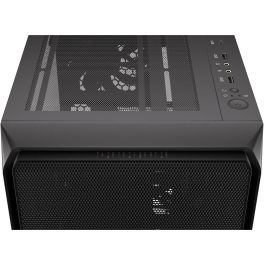ENDORFY EY2A010 ARX 500 Air TG Black - Caja PC Midi Tower Gaming con Panel y Ventana Lateral de Vidrio Templado