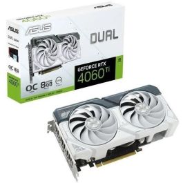 ASUS - Tarjeta gráfica - DUAL-RTX4060TI-O8G-WHITE