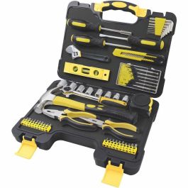Fieldmann FDG 5008-53R - Juego de Herramientas 53 Piezas con Alicates Universales 6 y Llave de Carraca 3/8