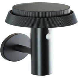 Brilliant BRI4004353437823 Aplique de Exterior Alvero LED y Solar con Detector de Movimiento, 4 W, Negro, Metal y Plástico Brilliant BRI4004353437823 Aplique de Exterior Alvero LED y Solar con Detector de Movimiento, 4 W, Negro, Metal y Plástico