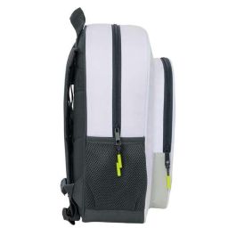 Safta Mochila Junior Adaptable a Carro Real Madrid Equipación 2025/2026 32x38x12 cm Ideal para +3 Años
