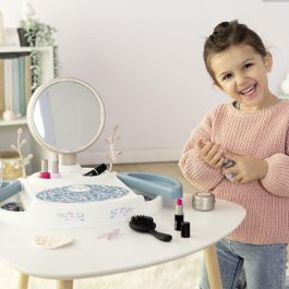 Smoby SMO3032163202523 Tocador My Beauty Studio con espejo basculante y extraíble, 15 accesorios para chupetes, Hecho en Francia