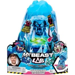 Moose Toys MOO0630996247426 Cryo Lab Mr. Beast Lab - 18 cm, 30 luces y sonidos, 2 bestias coleccionables