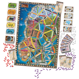 Days of Wonder DW720837 ¡Aventureros al Tren! Aurora Boreal - Juego de Mesa para 2-5 Jugadores, Edición Española