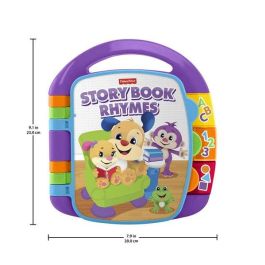 Mattel Libro Aprendizaje de Perrito con Luces y Sonidos para Bebés de 4 Meses a 3 Años