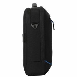 Targus Maletín Coastline EcoSmart para Portátil de 15-16", Negro, Fabricado con Plástico Reciclado del Océano y Protección SafePort