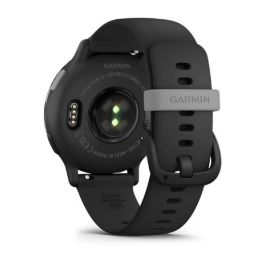 Reloj GPS conectado - GARMIN - Vivoactive 5 - WiFi - 30,4 mm (1.2) - Gris con correa Negra