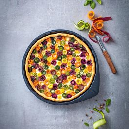 Pyrex Molde Tarta Hondo Magic 20 cm Acero Antiadherente | Fabricado en Francia | Apto Horno y Lavavajillas | 5 Años Garantía