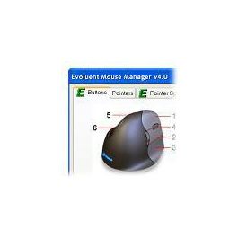 Evoluent VerticalMouse 4, small, 6 buttons, USB, Windows XP/7/Vista Evoluent VerticalMouse 4, small, 6 buttons, USB, Windows XP/7/Vista