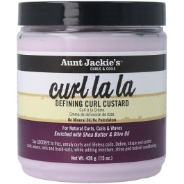 Aunt Jackie's Curl La La Defining Curl Custard 426g - Crema de Peinado Anti-Frizz para Rizos Tipo 3 y 4 Precio: 9.68999944. SKU: S4256770