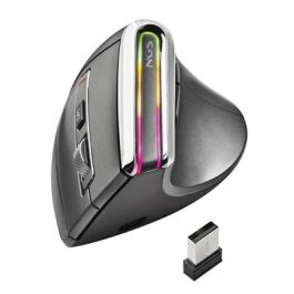 NGS Ratón Vertical EVO KARMA Inalámbrico, Ergonómico, Tecnología Multidispositivo, 5 Botones Silenciosos, 3200 DPI Precio: 35.50000003. SKU: S7821953